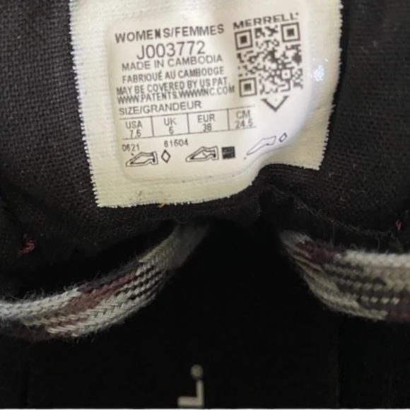 Merrell Alpine Hiker J003772 Womens Burgundy Lace Up Hiking Boots Size 7.5 - Picture 6 of 7